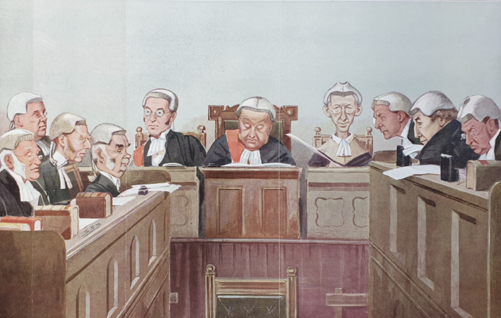 Heads of the Law Spy November 1902