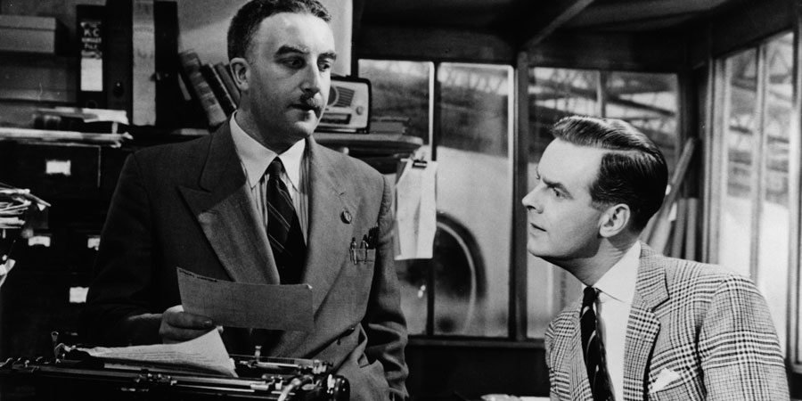 Peter Sellers as brilliant working-class trade unionist Jack Kite having a "quiet word" with ineffably middle-class Stanley Windrush. Who would have made the finer civil servant? Sadly, we shall. never know.