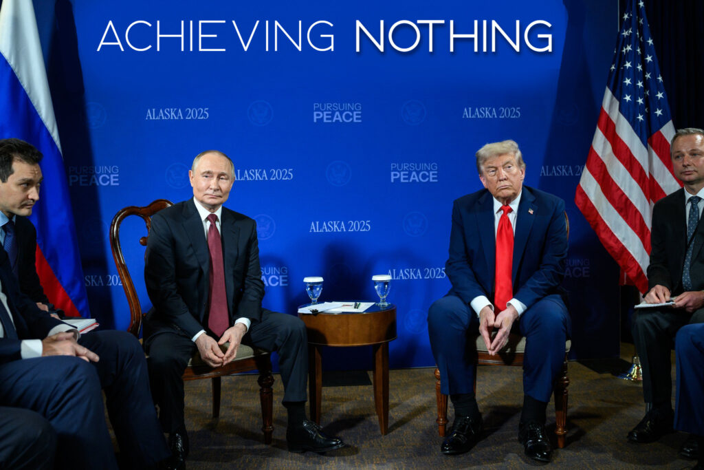 There is only one schmuck pictured in this photograph