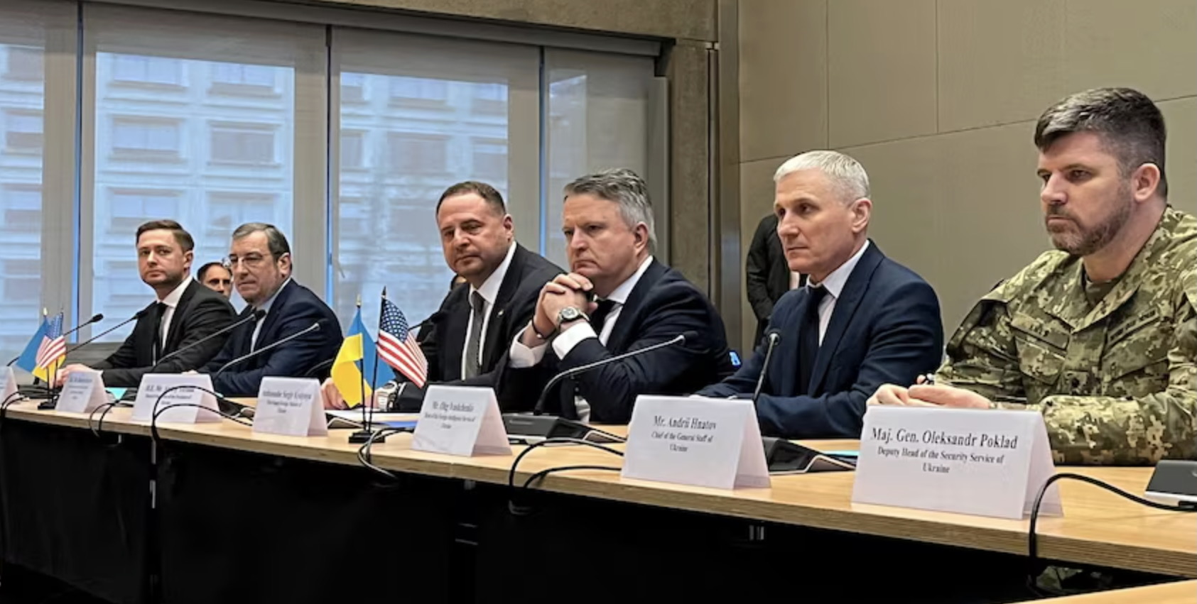 Ukrainian delegation to Geneva Peace Talks 23rd November 2025