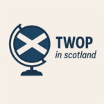 Scottish university tours afforded the opportunity for some Scottish political research!