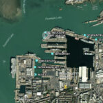 HMS Dragon still in port at Portsmouth Harbour at 18:00GMT, Sunday 8th March