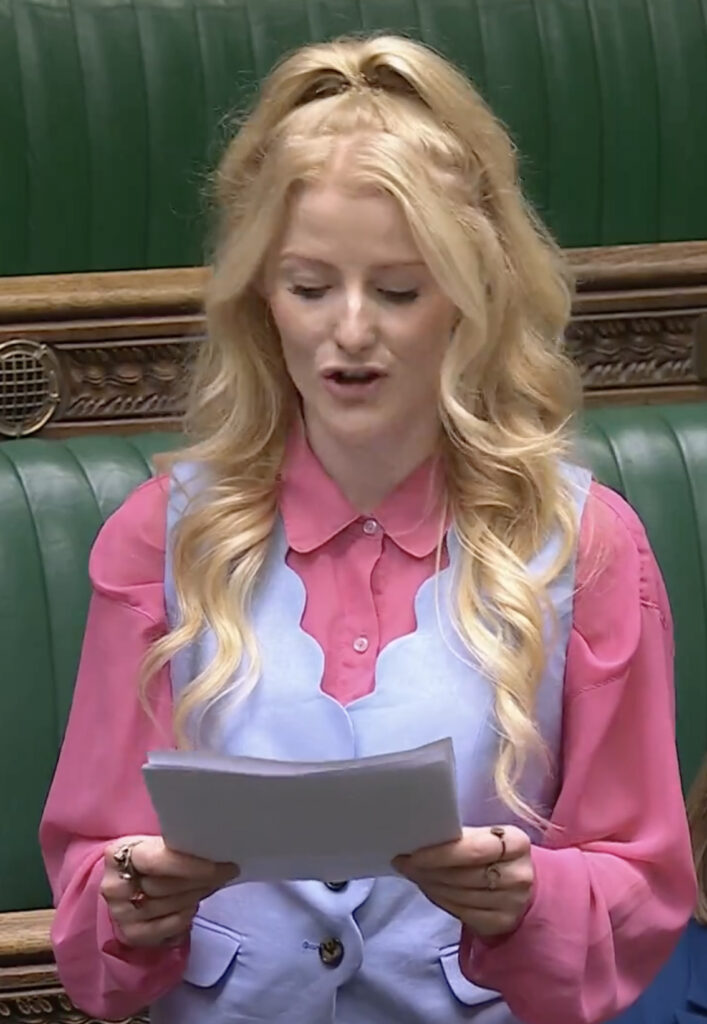 Hairdresser required urgently in the Chamber.