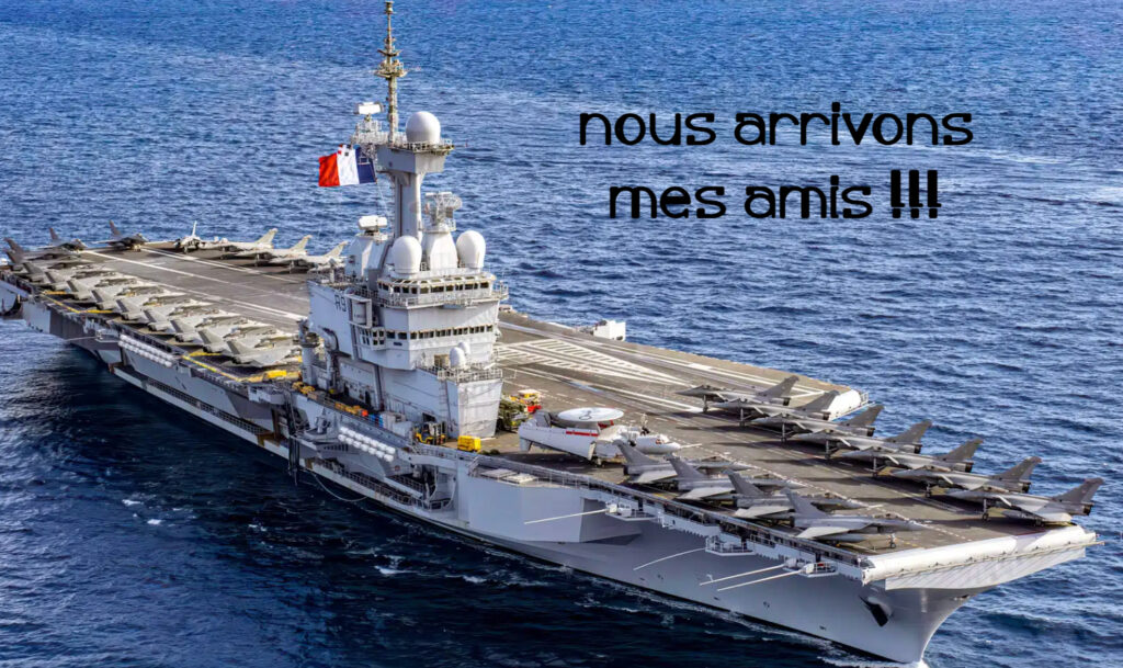 It may be a piece of junk but at least Macron had the wit to SEND it