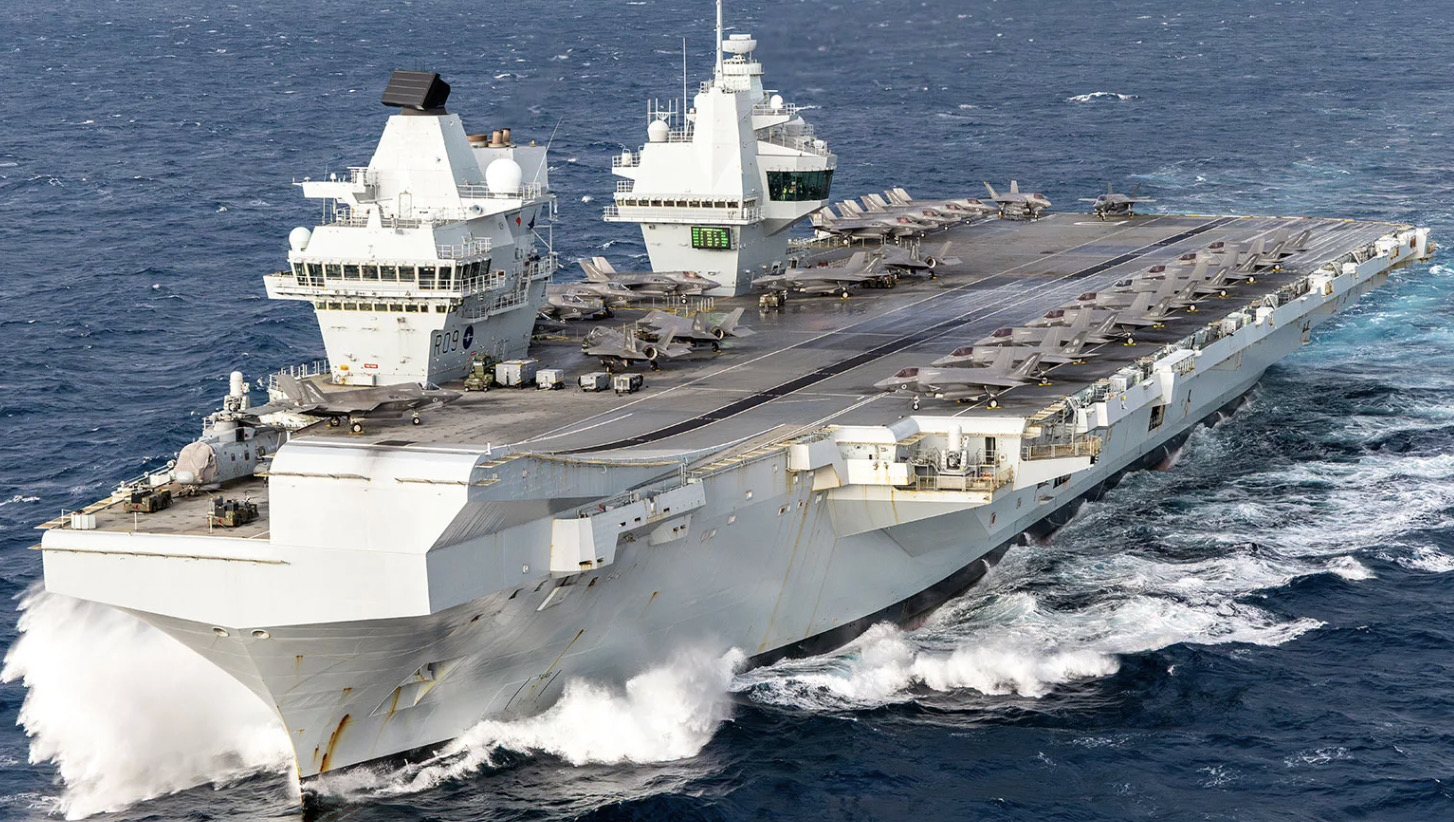 HMS Prince of Wales is now on 5 days notice to sail.