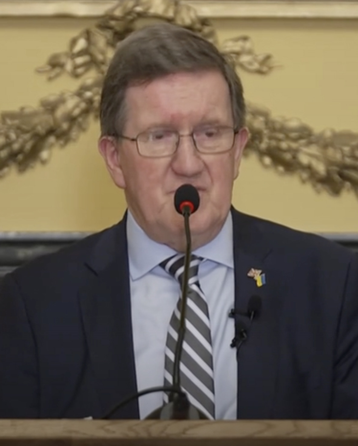 The very picture of a frustrated Scot