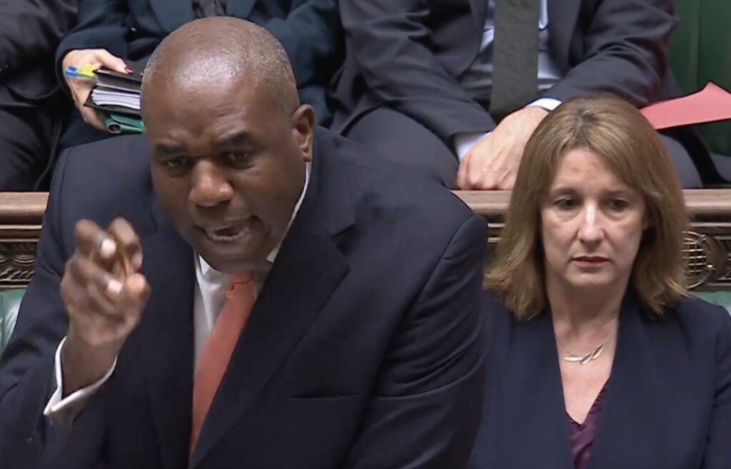 David Lammy emotes but has no answer. The Chancellor is only too obviously aware of the current Government's failure.