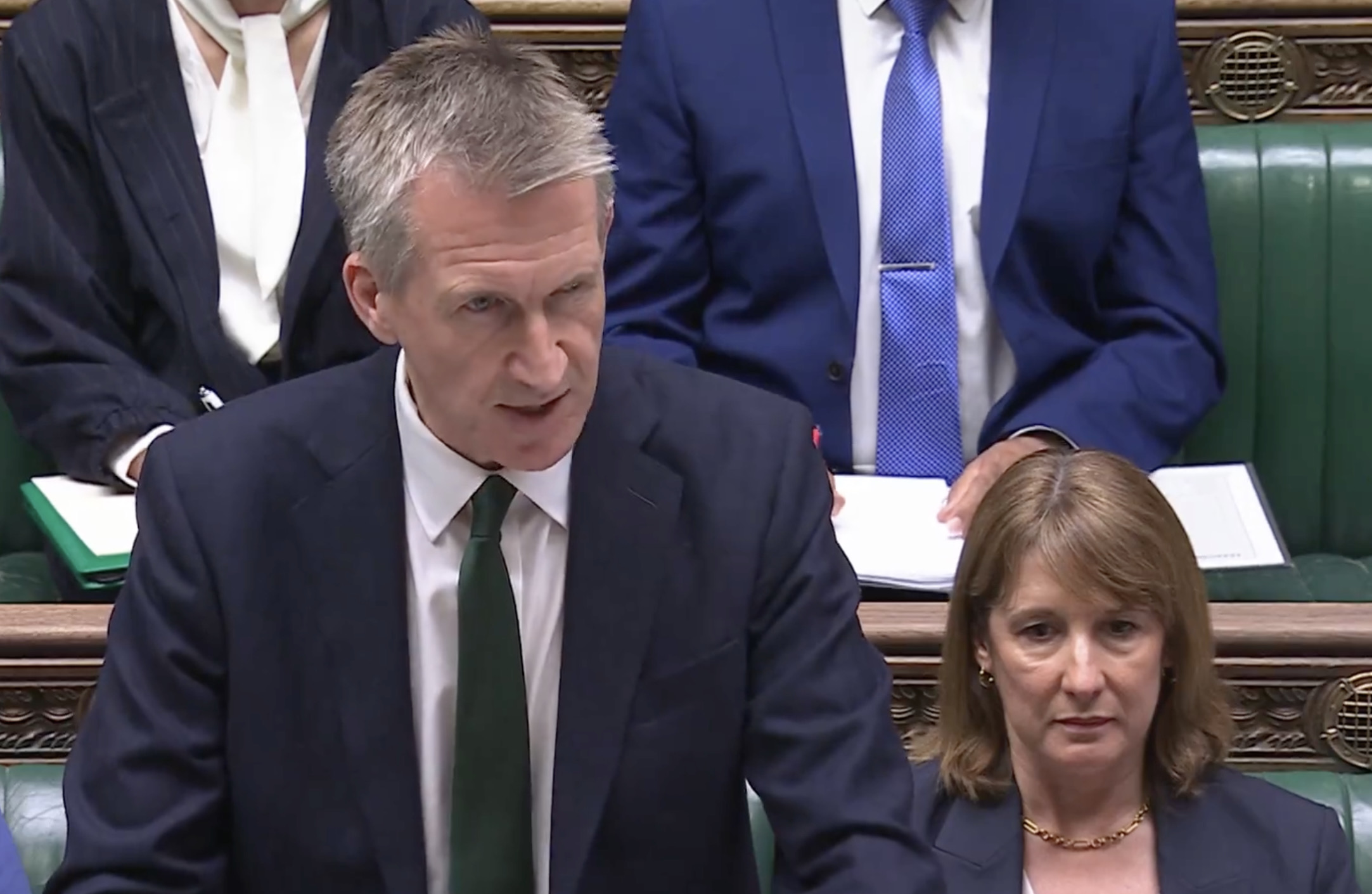 The Chancellor looks on at the waste she has laid to her colleagues' credibility